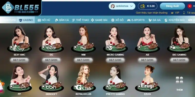 Casino BL555 được xây dựng với thiết kế mô phỏng sòng thực